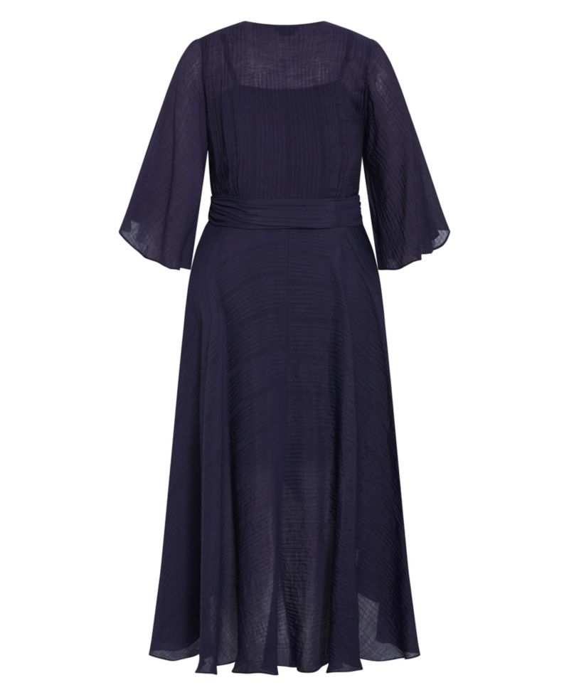 Women's Kira Ruffle Wrap Maxi Dress