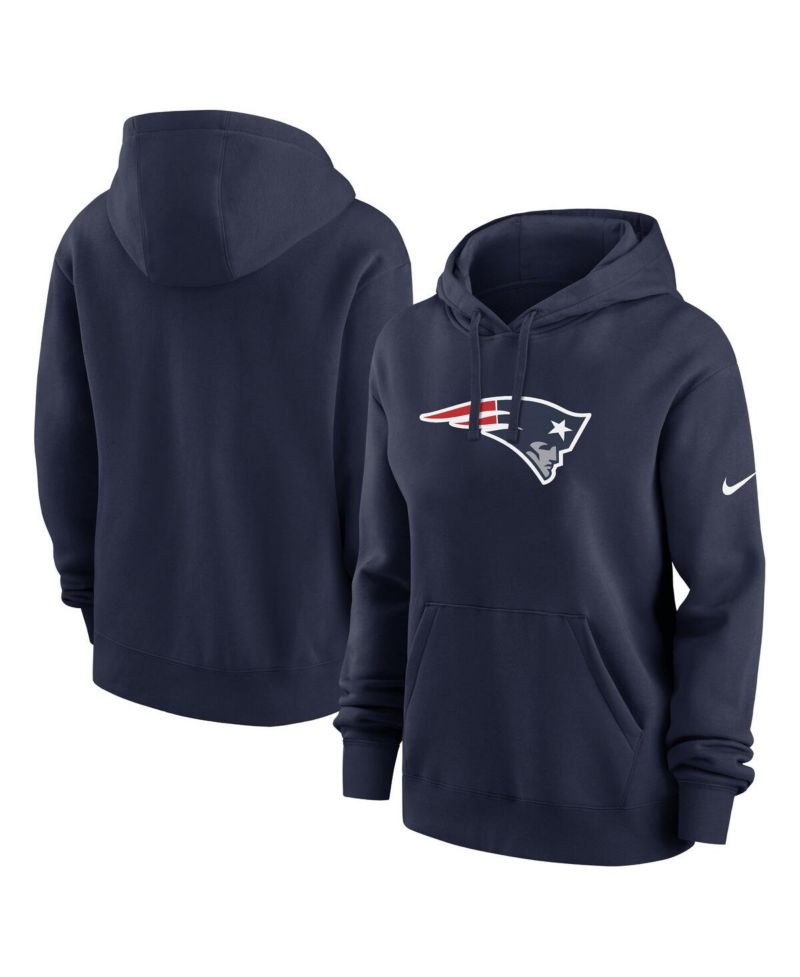Women's New England Patriots Club Fleece Pullover Hoodie