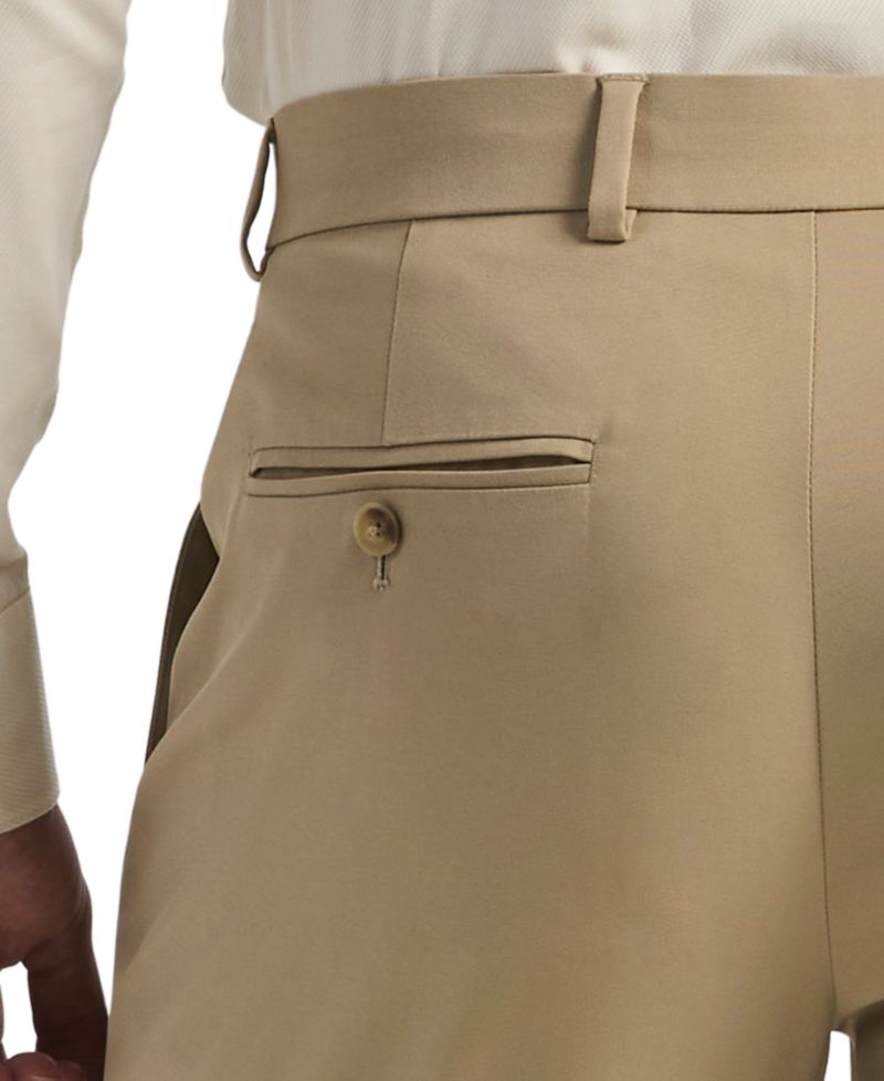Men's Flat Front Modern-Fit Dress Pants