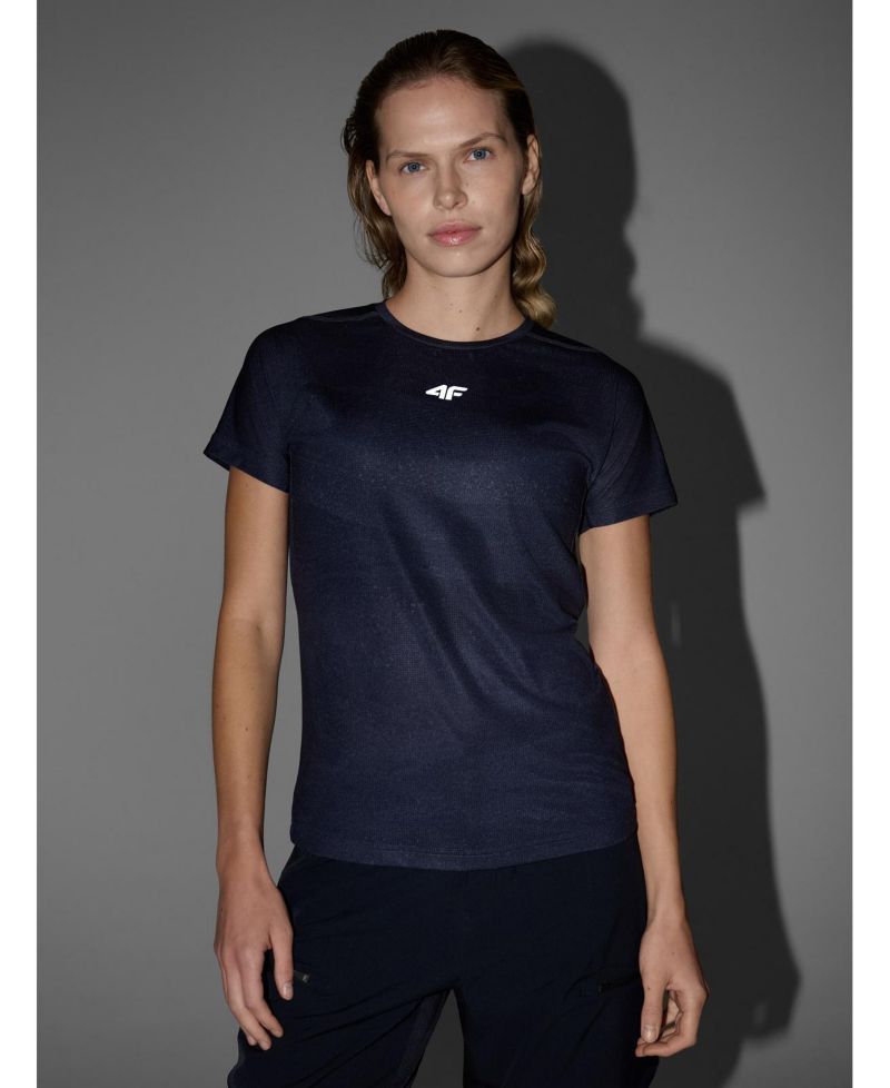 Women's Quick-Drying Cycling Jersey T-Shirt with Reflective Detail