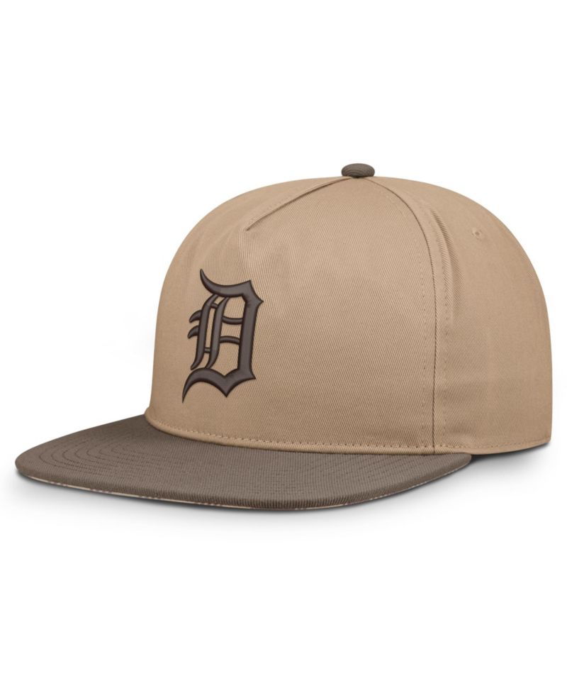 Men's Light Brown Detroit Tigers Statement Adjustable Hat