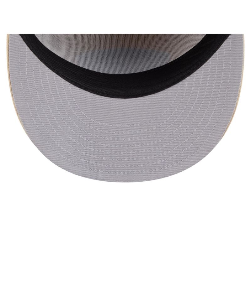 Men's Light Beige/Olive New York Jets Two-Tone Color Pack Split Panel 59FIFTY Fitted Hat