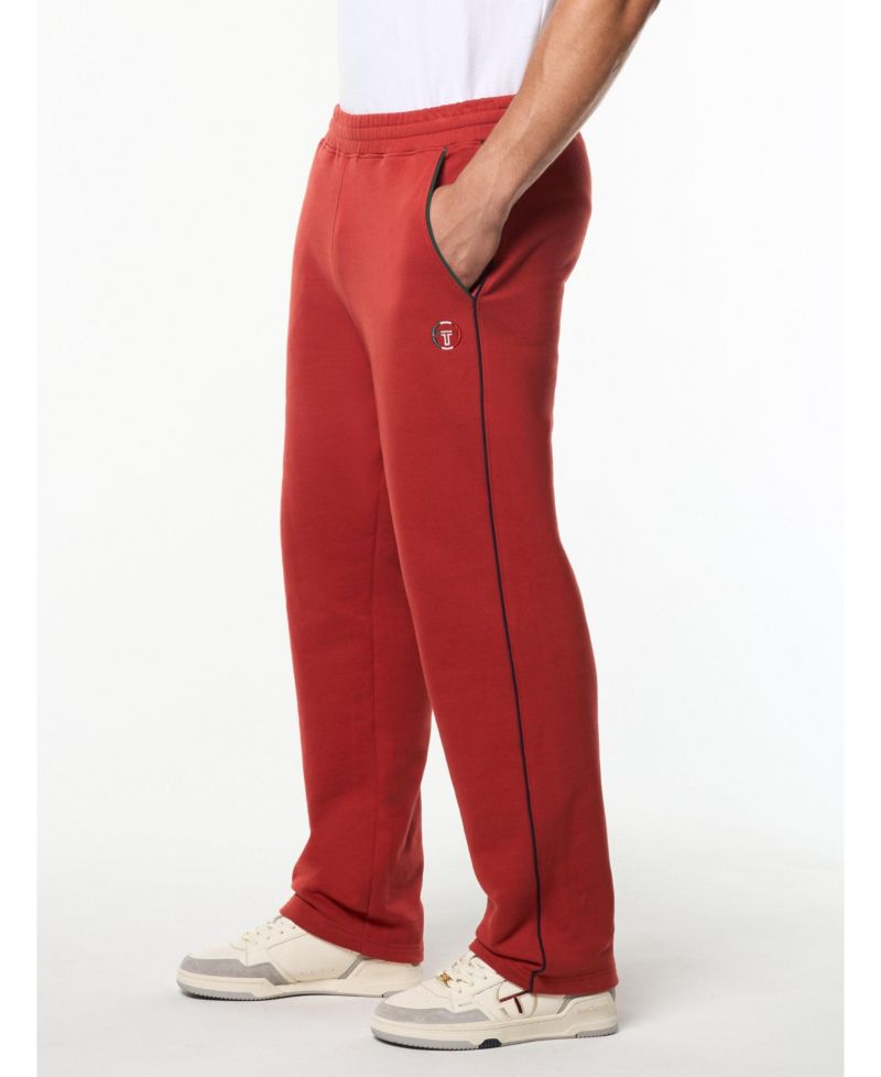 Men's Tricolore Premium French Terry Color-Contrast Piping Sweatpants