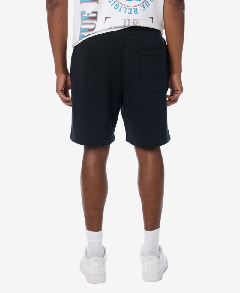 Men's Overt Buddha Logo Fleece Shorts, 8" Inseam