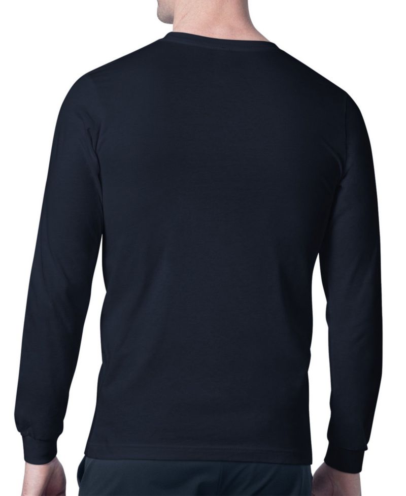 Men's Navy Dallas Cowboys Team Track Graphic Long Sleeve T-Shirt