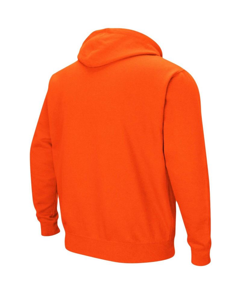 Men's Orange Syracuse Orange Big and Tall Arch & Logo 2.0 Pullover Hoodie