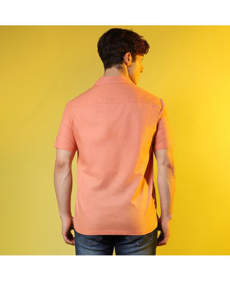 Men's Tangarine Orange Heathered Shirt