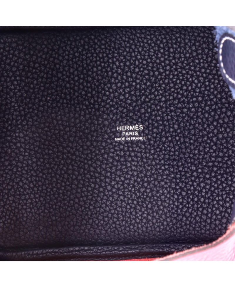 Pre-Owned Hermes PM Casaque Picotin Lock Bag Clemence