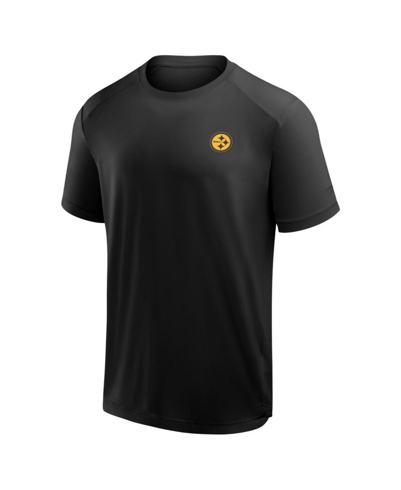 Men's Black Pittsburgh Steelers Front Office Move Mono T-Shirt