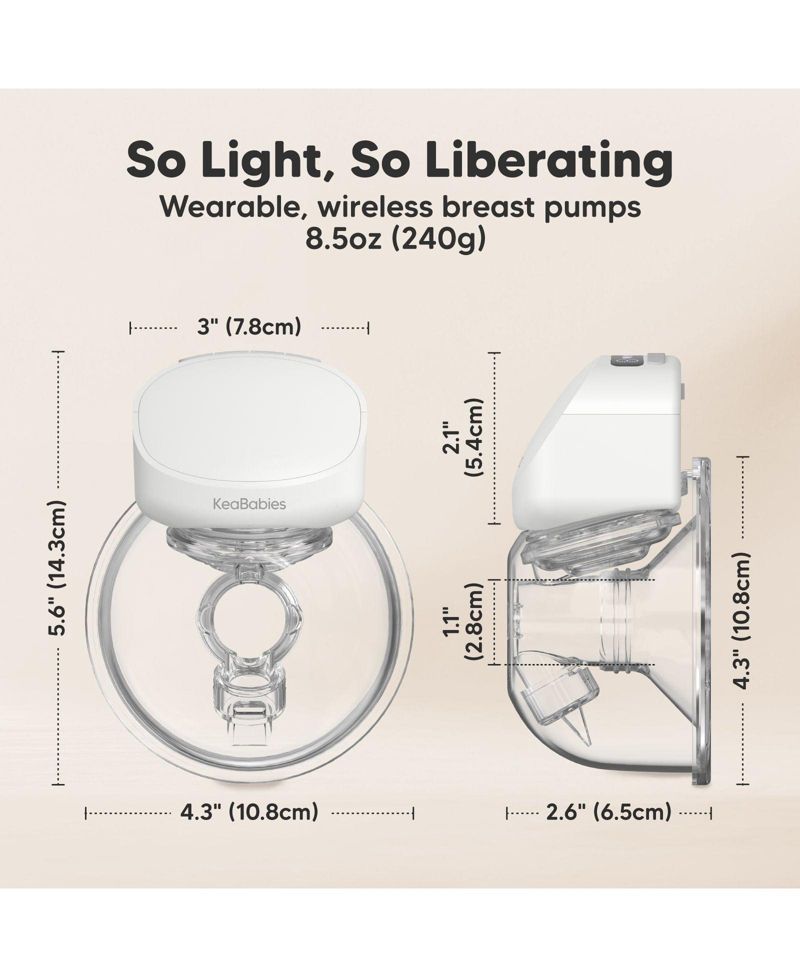 Pulse S10 Pro Breast Pump, Hands Free Double Electric Breast Pumps, Wearable Breastfeeding Pump Portable, 24mm Flange