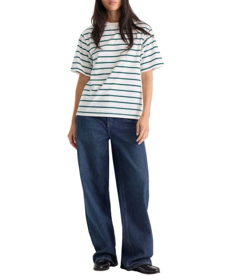 Women's Vintage Wide High-Waisted Jeans