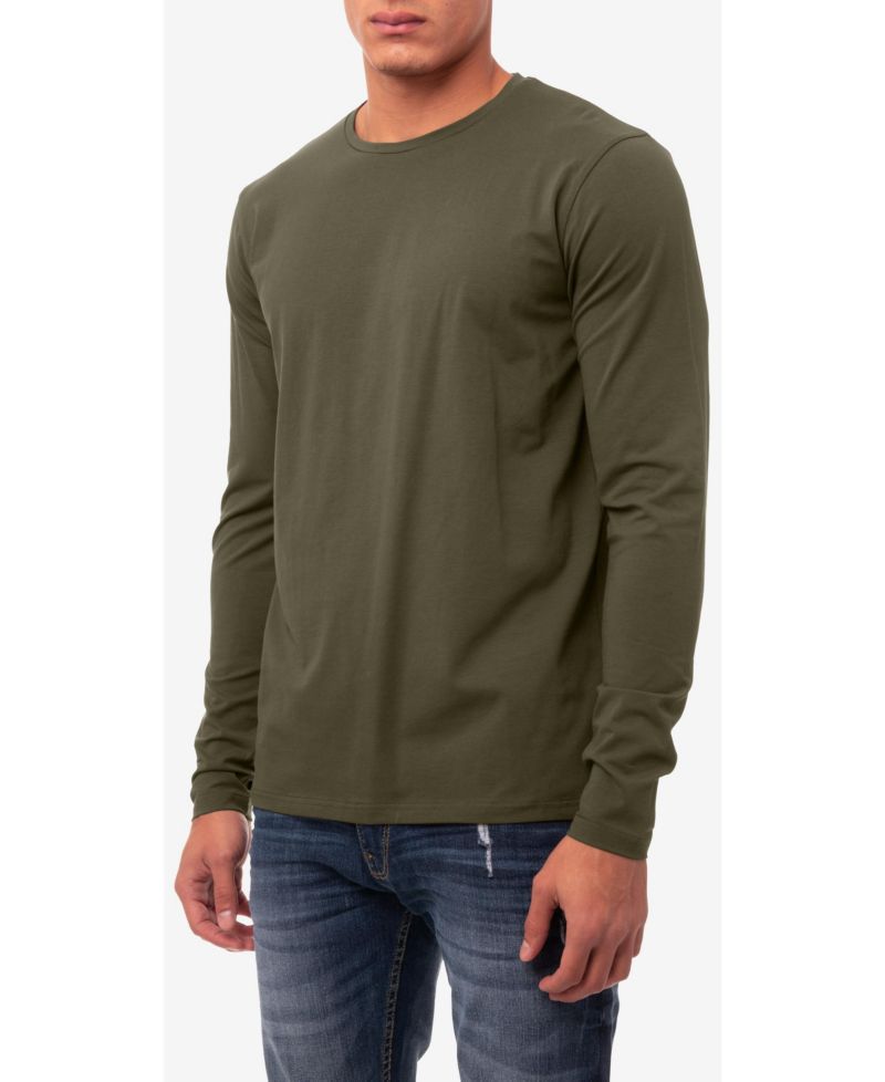 Men's Long Sleeve Crewneck T-Shirt