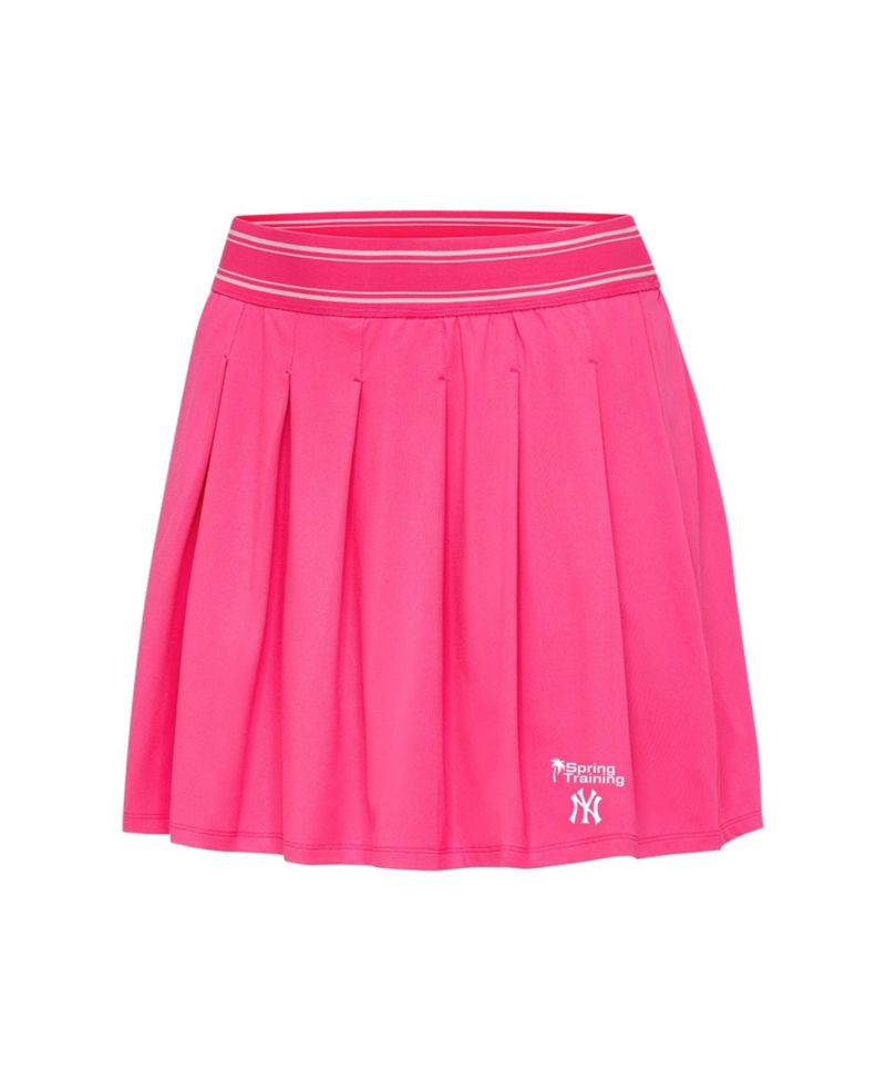 Women's Pink New York Yankees Spring Training Retro Skort