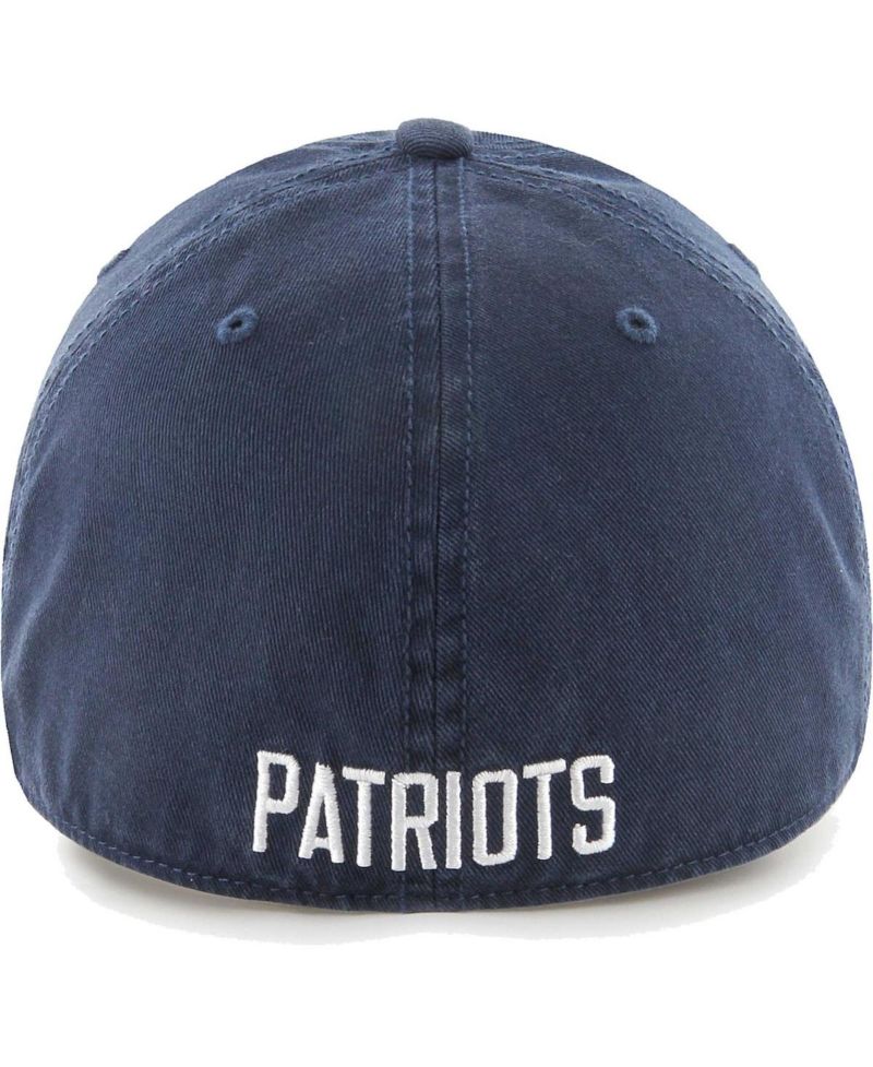 Men's Navy Distressed New England Patriots Gridiron Classics Franchise Legacy Fitted Hat