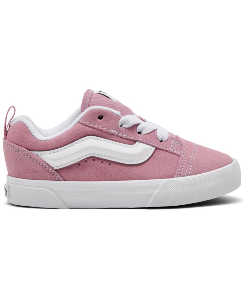 Toddler Girls' Knu Sokol Low-Top Puffy Tongue and Ankle Collar Sneakers from Finish Line