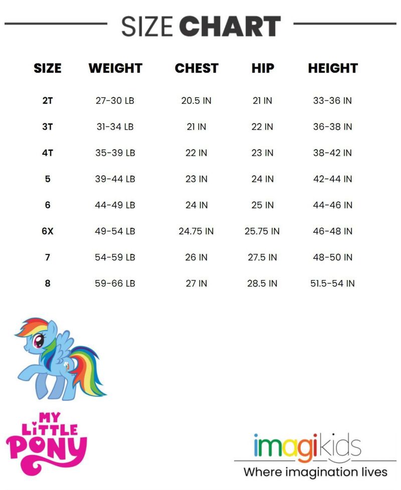Little Girls My Pony Short Sleeve T-Shirt and Bike Shorts Set