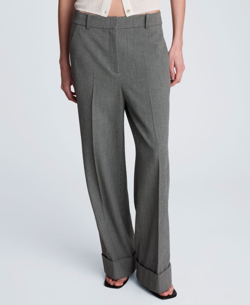 Women's High-Rise Wide-Leg Pants