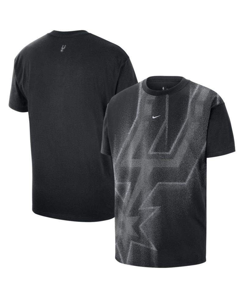 Men's Black San Antonio Spurs 2026 Standard Issue Practice Icon T-Shirt