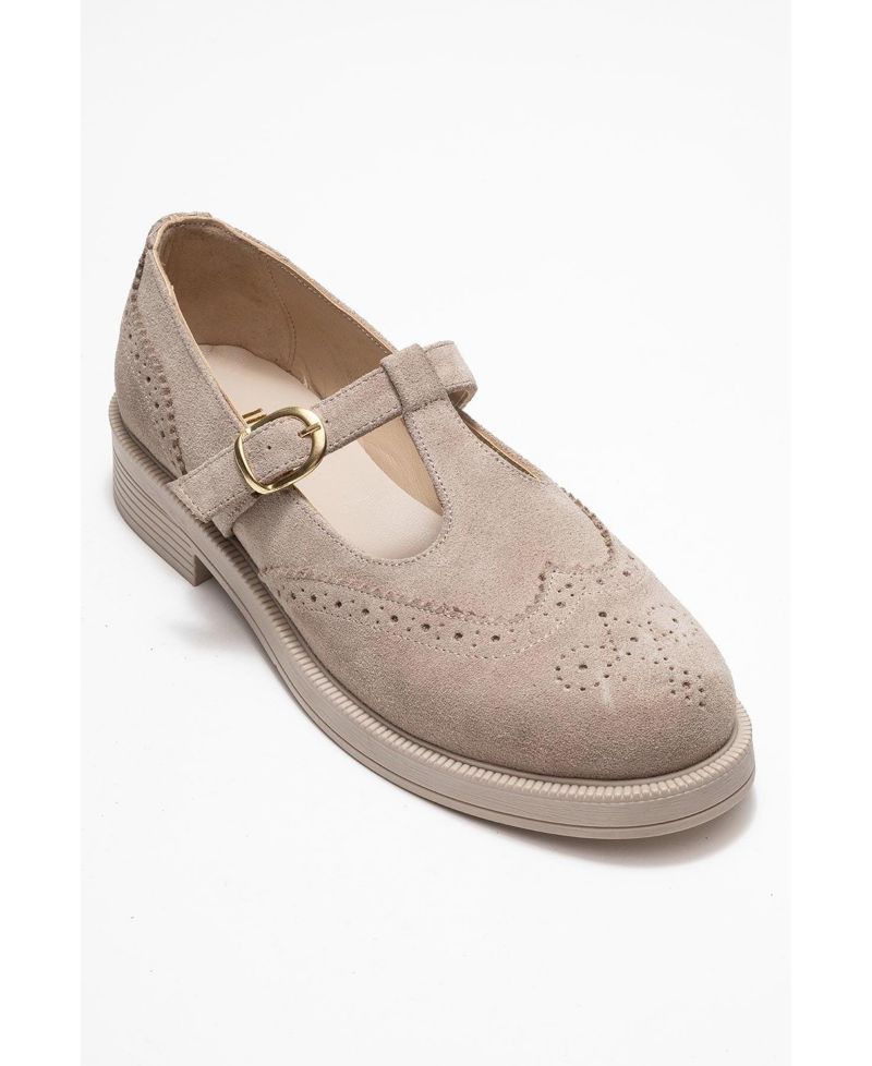 Women's Janney Leather Strap Loafers