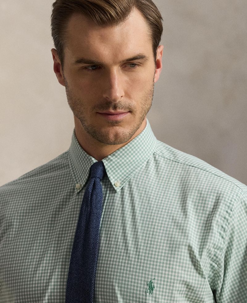 Men's Big & Tall Poplin Sport Shirt