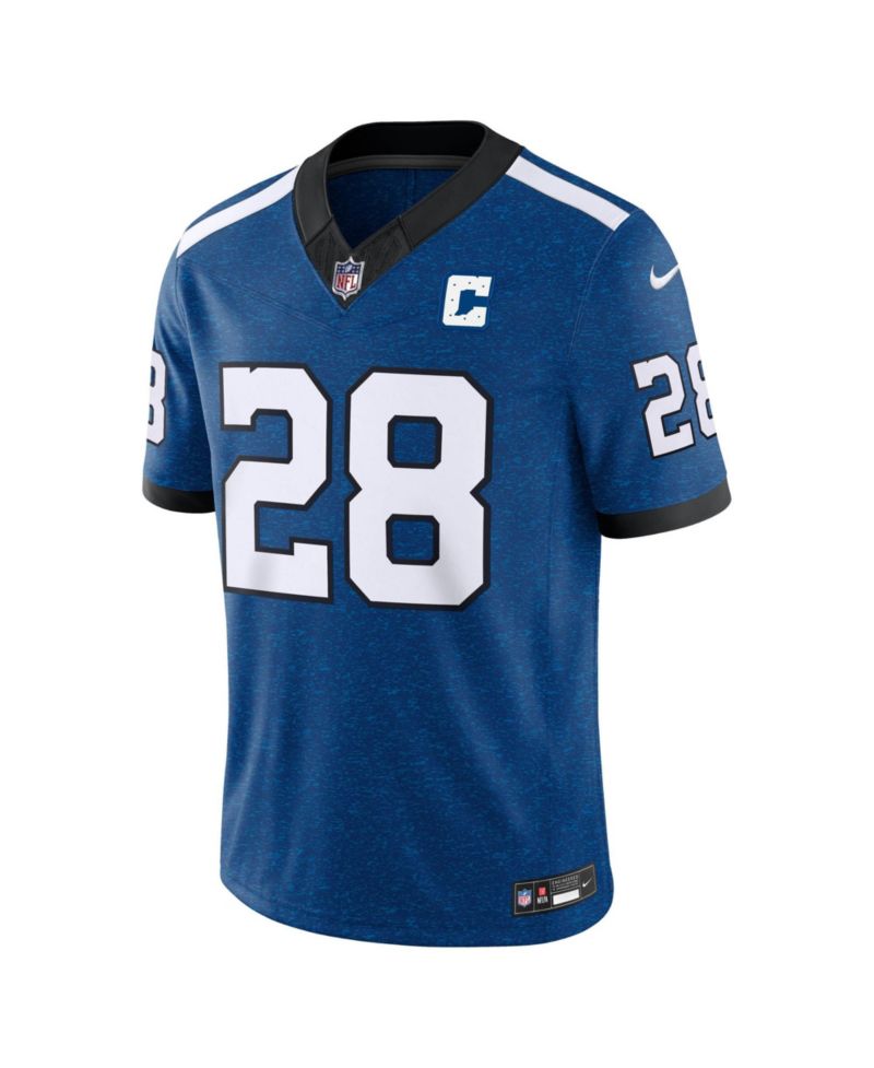 Men's Jonathan Taylor Royal Indianapolis Colts Alternate Indiana Nights Vapor F.U.S.E. Stitched Limited Jersey