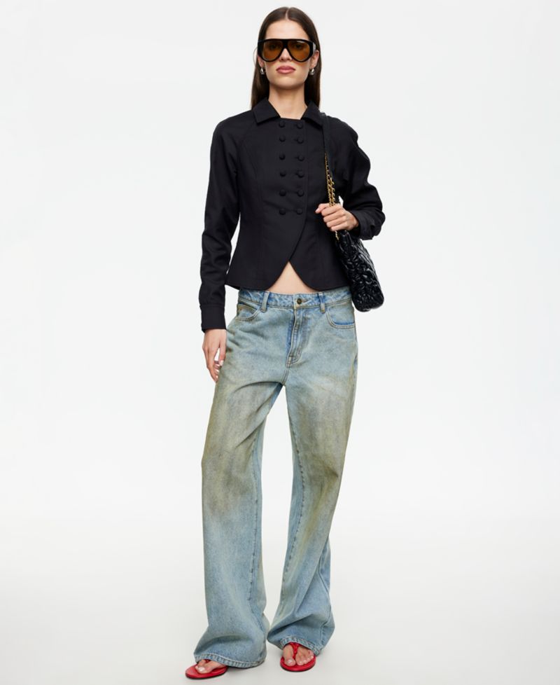 Women's Form Button-Front Jacket