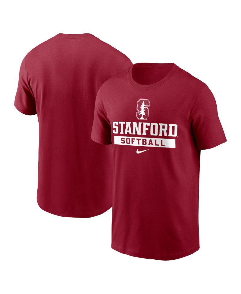 Men's Cardinal Stanford Cardinal Softball T-Shirt