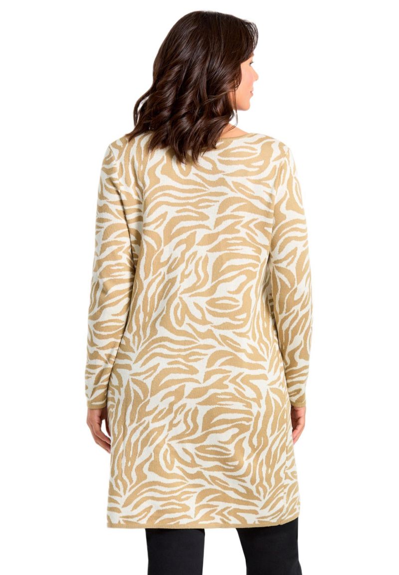 Women's Plus Size Open Front Sweater Cardigan