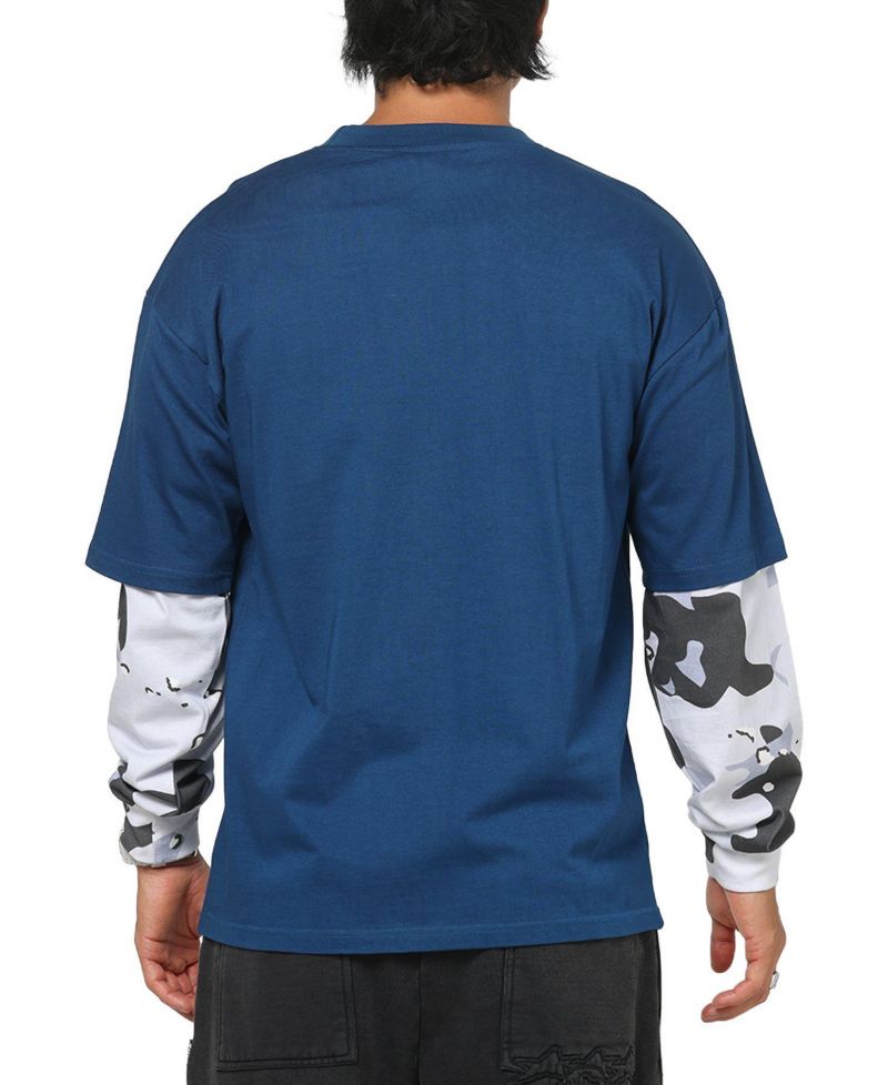 Men's Static Layered Long Sleeve T-Shirt