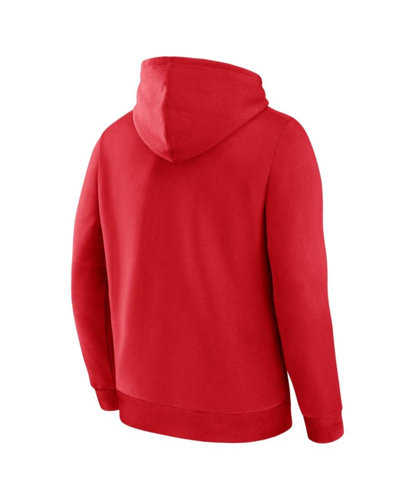 Men's Red St. Louis Cardinals Primary Logo Legacy Hoodie