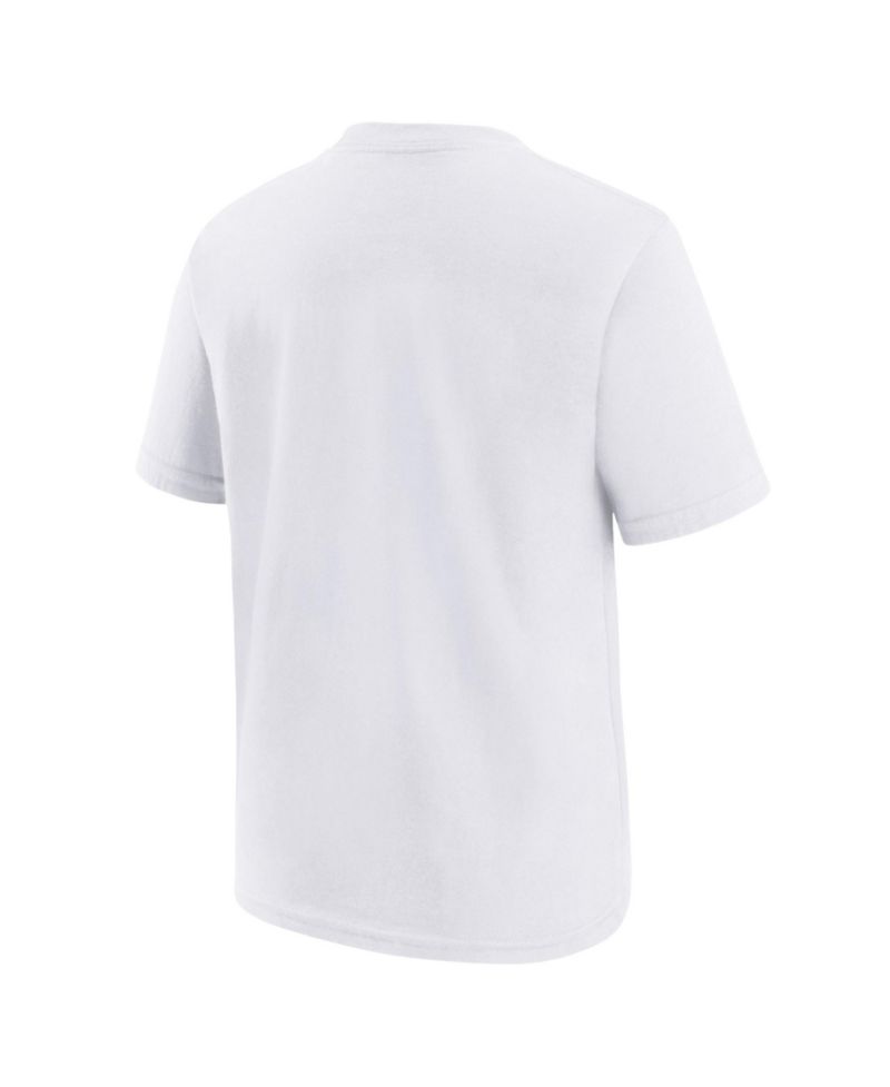 Big Boys and Girls White WNBA 30th Season T-Shirt