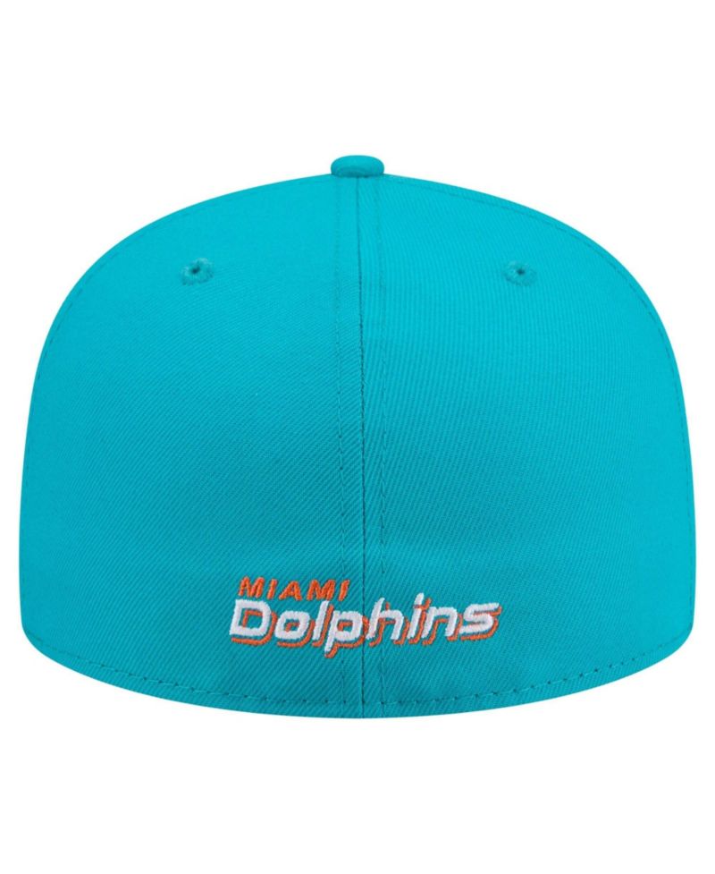Men's Aqua Miami Dolphins 59FIFTY Fitted Hat