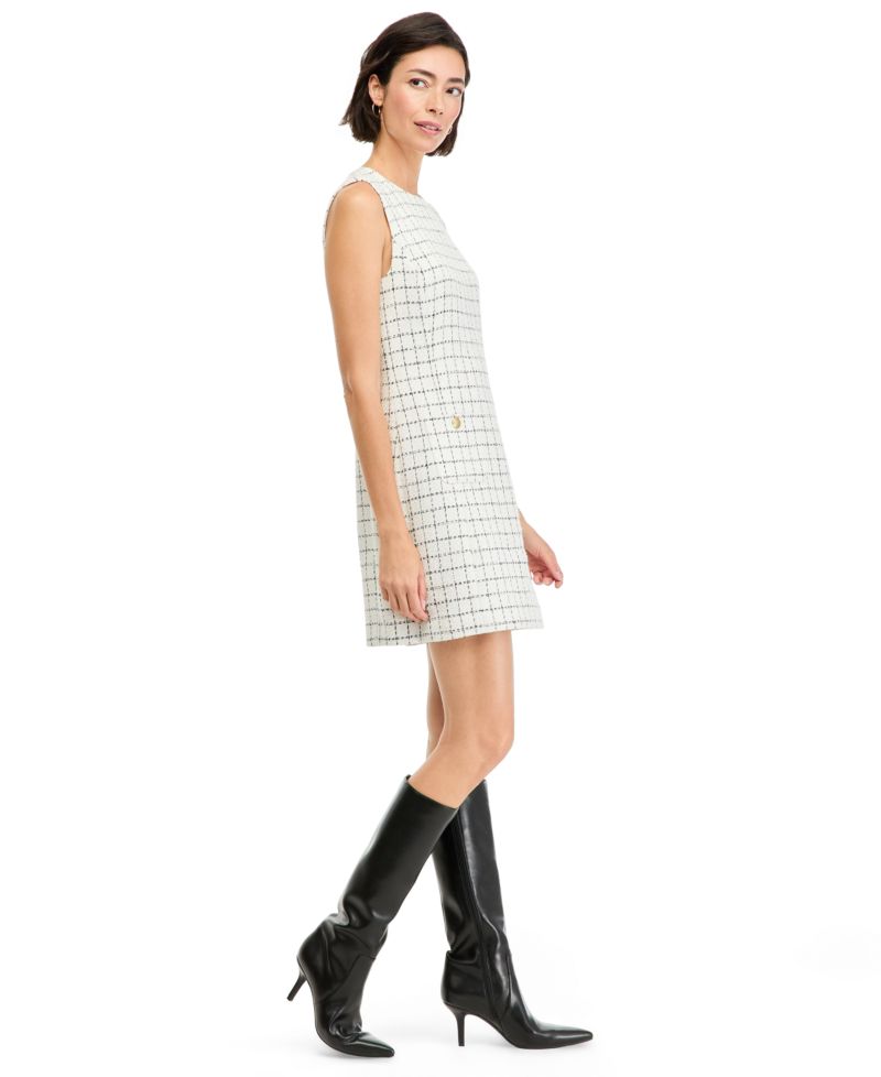 Women's Festive Boucl&eacute; Mini Dress