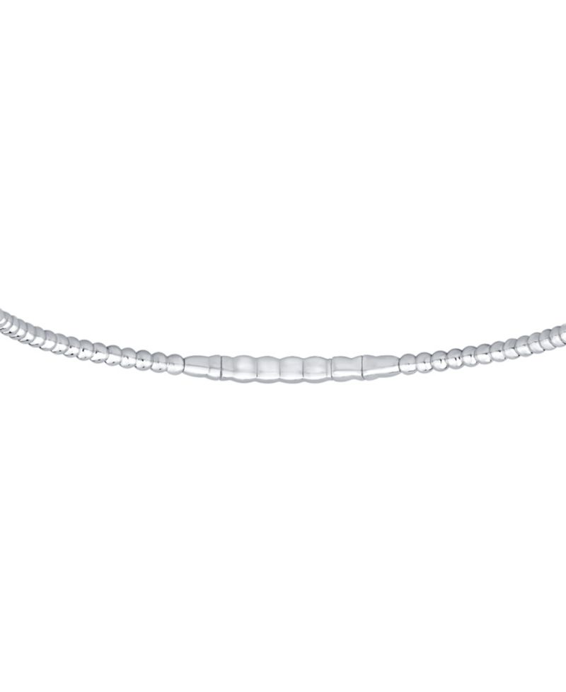Diamond Flexible Bangle Bracelet (1/4 ct. t.w.) in Sterling Silver