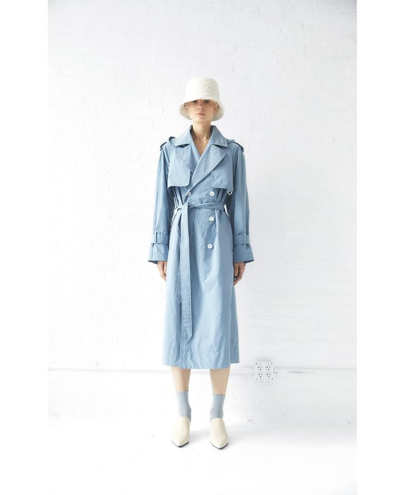 Women's Hooded Trench Coat