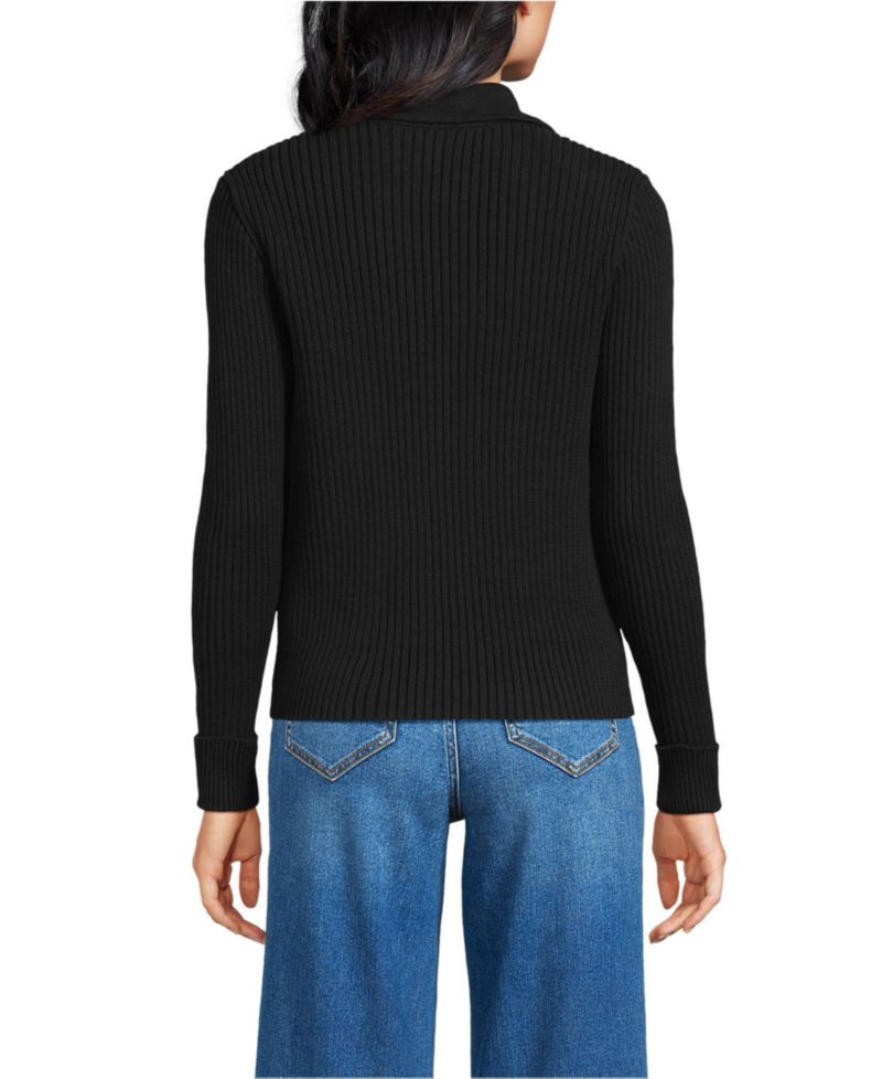 Women's Drifter Ribbed Collared Blazer Sweater