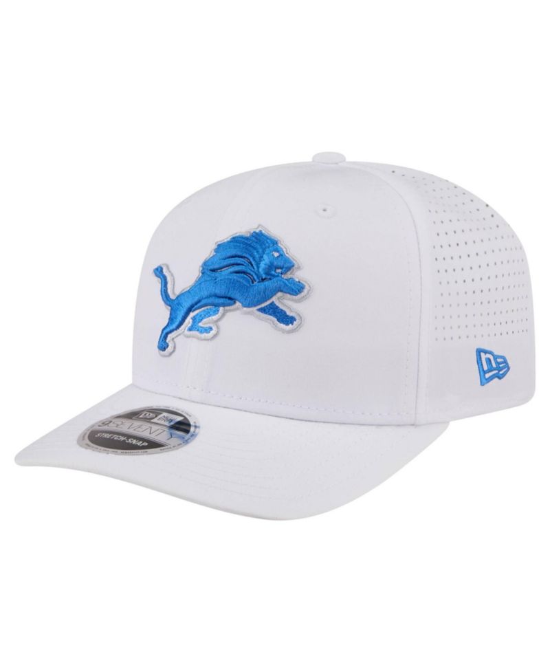 Men's White Detroit Lions Name Plate 9SEVENTY Adjustable Hat