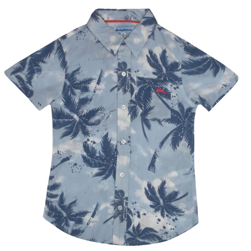 Big Boys Classic Woven Button Down Shirt