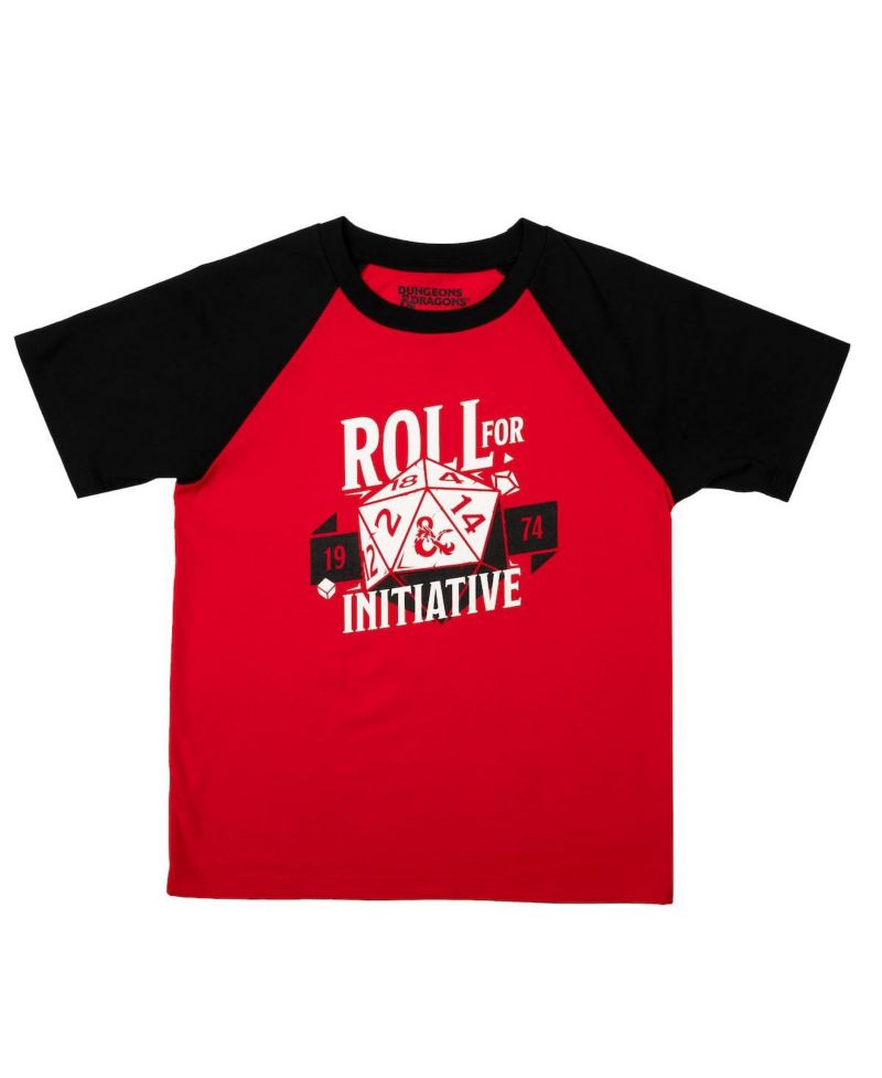 Dungeons and Dragons Youth Boys 4- Pack Tees-Large