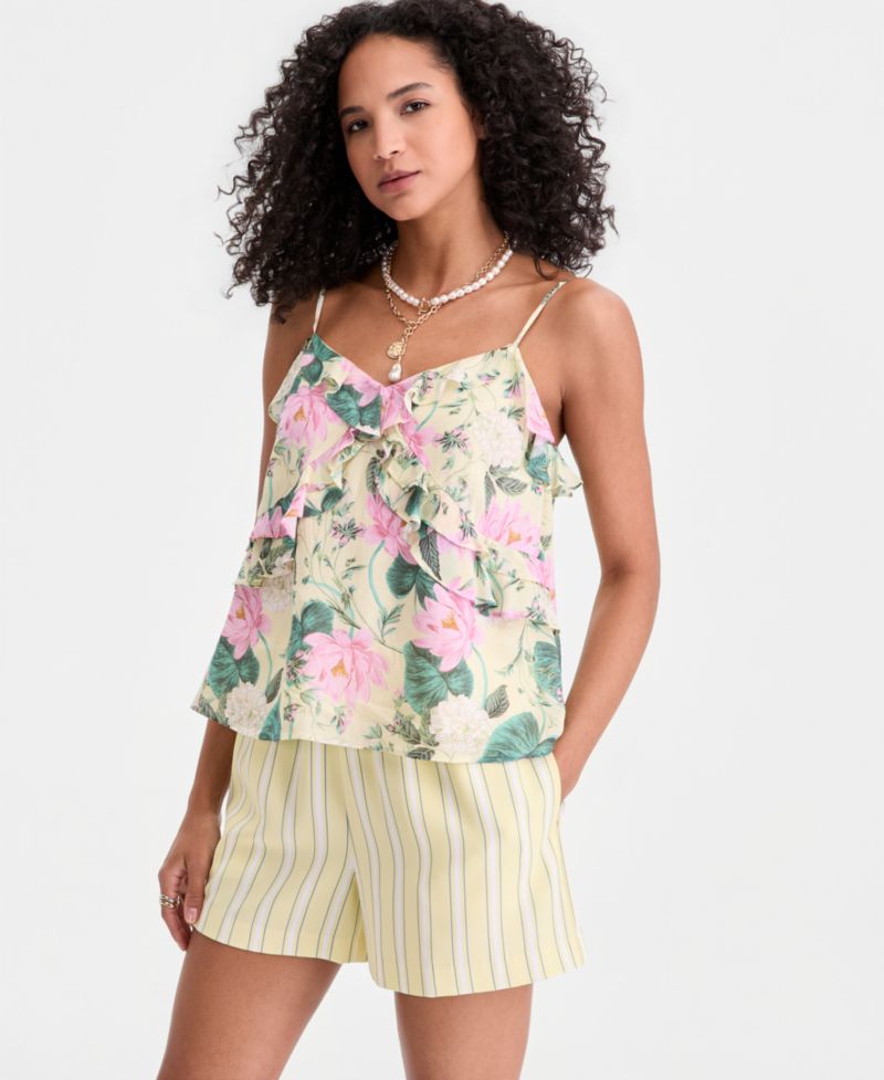 Women's Ruffle Camisole Top