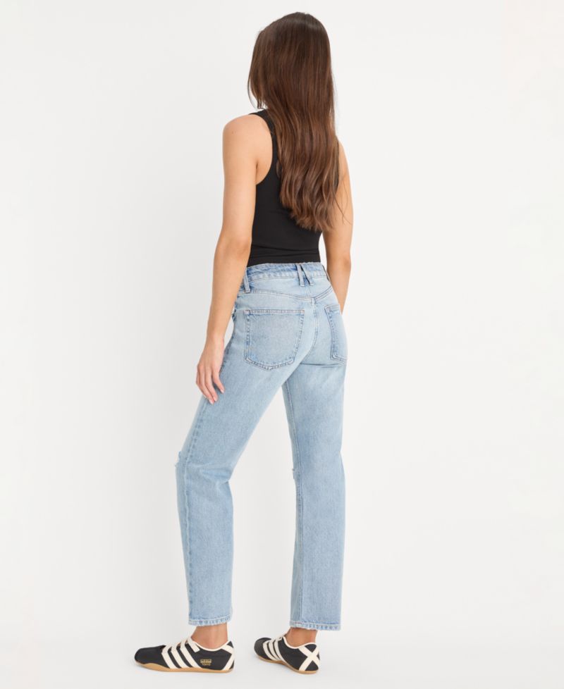 Women's Vintage Straight Ankle Jeans