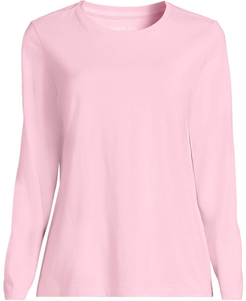 Women's Supima Cotton Long Sleeve Crewneck T-Shirt