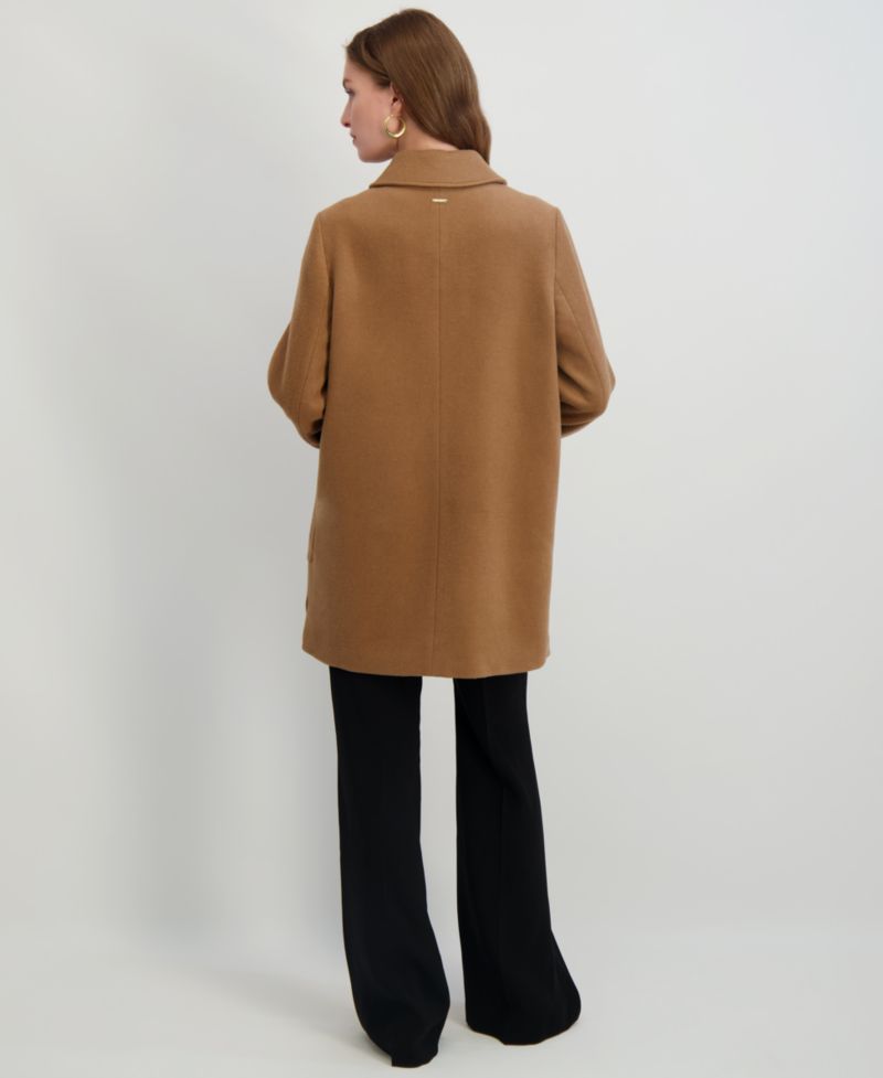 Women's Collared Single-Breasted Coat