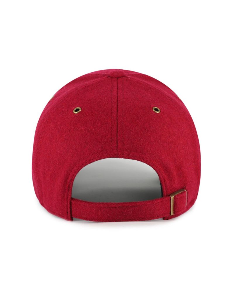 Men's and Women's '47 Crimson Washington State Cougars Collections Golden Age Offside DT Adjustable Hat