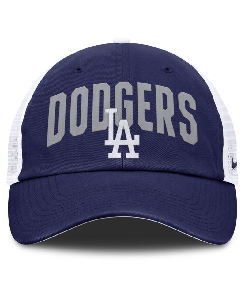 Men's Royal Los Angeles Dodgers Primetime Club Adjustable Trucker Hat