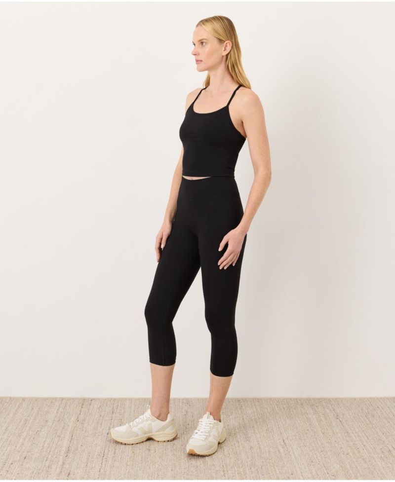 Women's Organic Cotton On The Go-To Cropped Legging