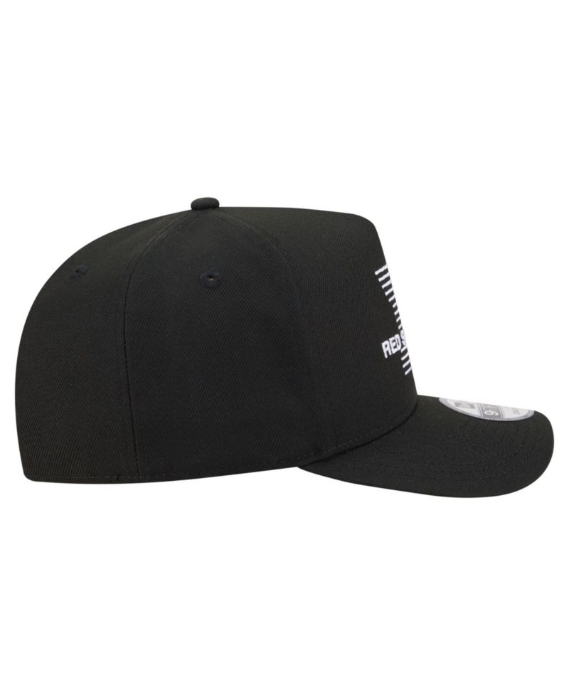Men's Black Boston Red Sox Motion A-Frame 9FIFTY Snapback Hat