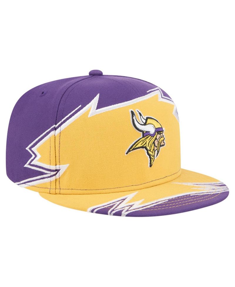 Men's Purple/Gold Minnesota Vikings Break 59FIFTY Fitted Hat