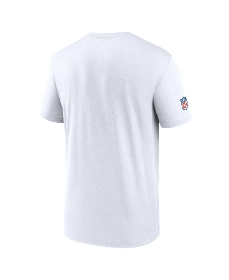 Men's White Cincinnati Bengals Alt Legend Small Logo Dri-FIT T-Shirt