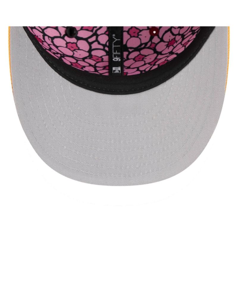 Men's Burgundy/Gold Washington Commanders 2026 NFL Draft On Stage Pre-Curved 9FIFTY Snapback Hat